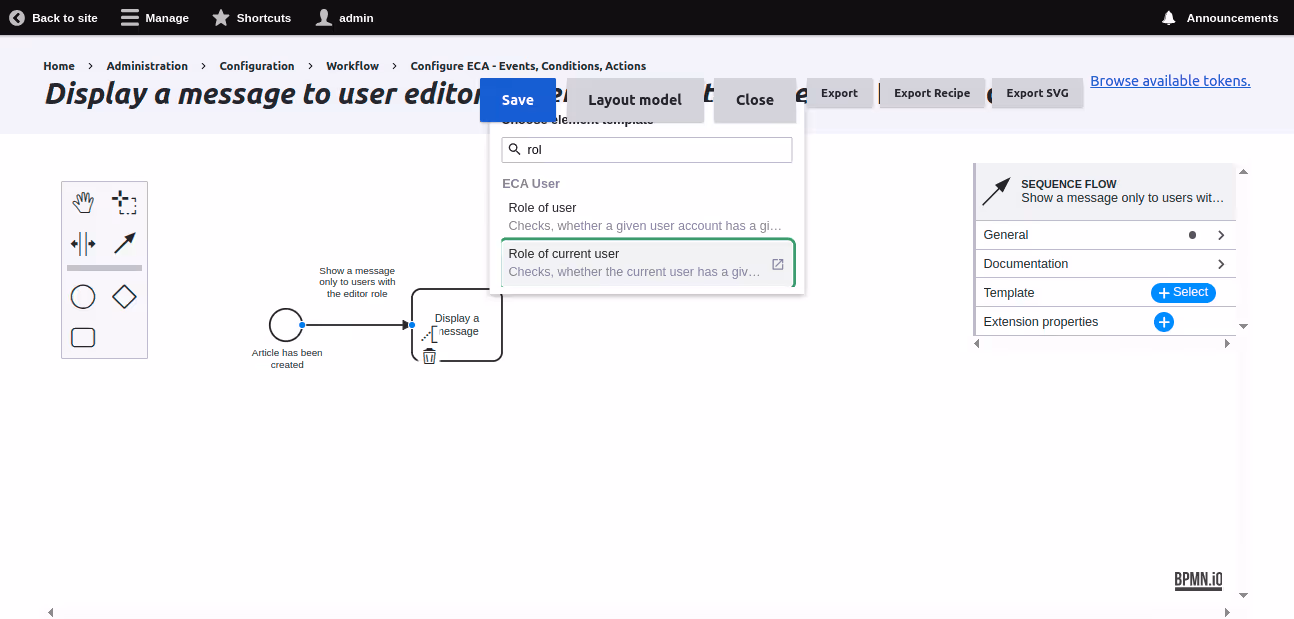 ECA interface