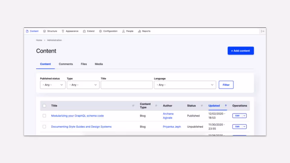 Content Delivery of Tomorrow Created by Drupal Today