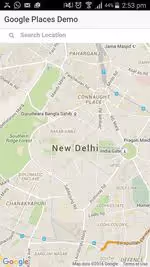 Initialise Google Map
