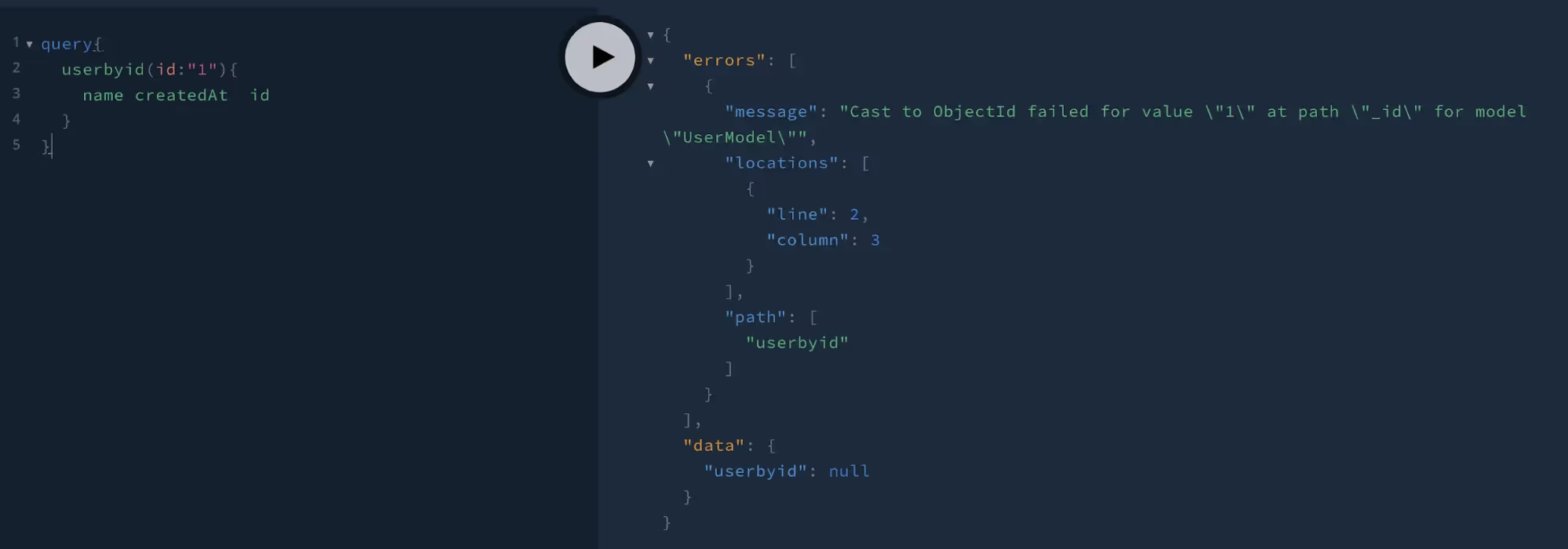 Handling GraphQL Errors with Status Code