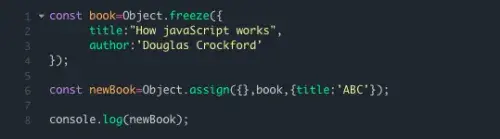 object assign