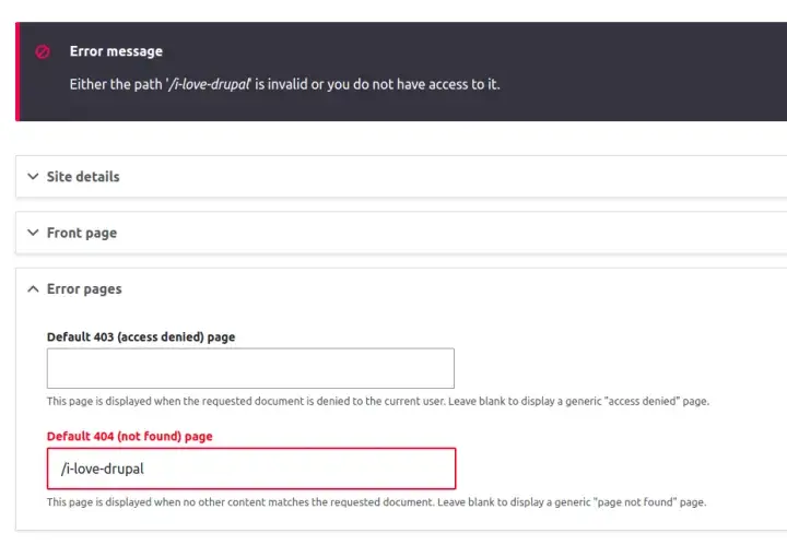 configuration validation