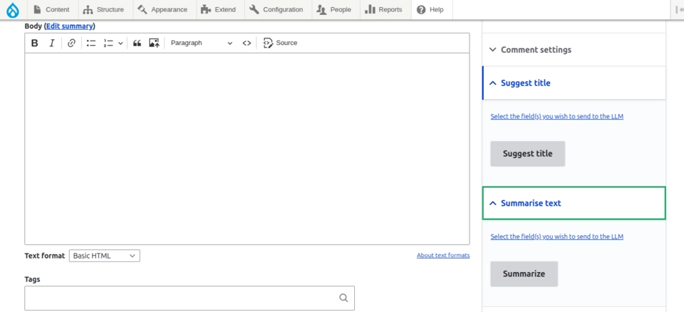  Configure Content Suggestions