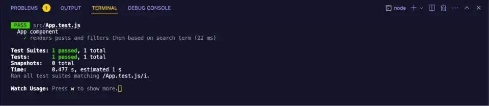 Testing user interaction