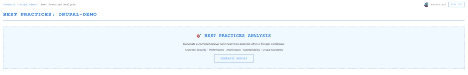 Best practices analysis