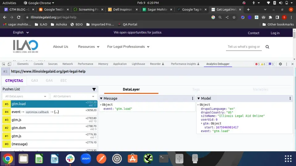 GTM Debugger