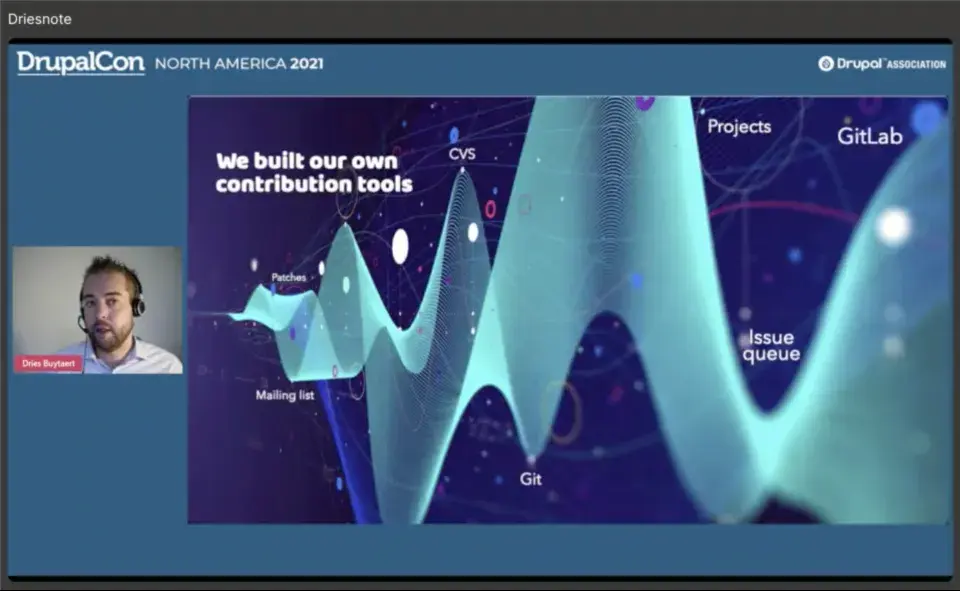 Driesnote DrupalCon North America 2021